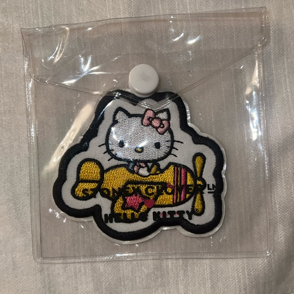 NWT -SCL Hello kitty Airplane patch